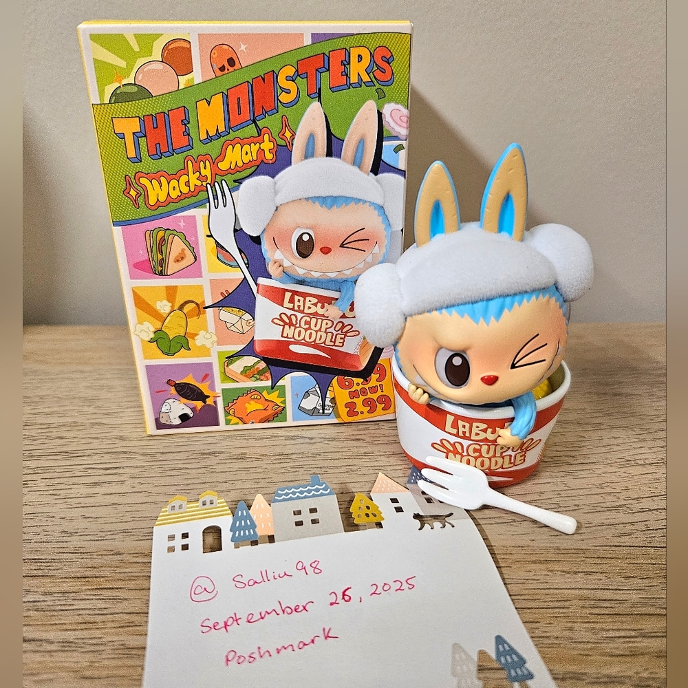 Popmart Wackymart Cup Noodles Figure